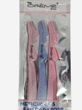 THE CREME SHOP METICULOUS BEAUTY RAZORS 3 IN A PACK